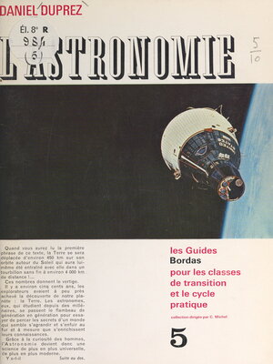 cover image of L'astronomie